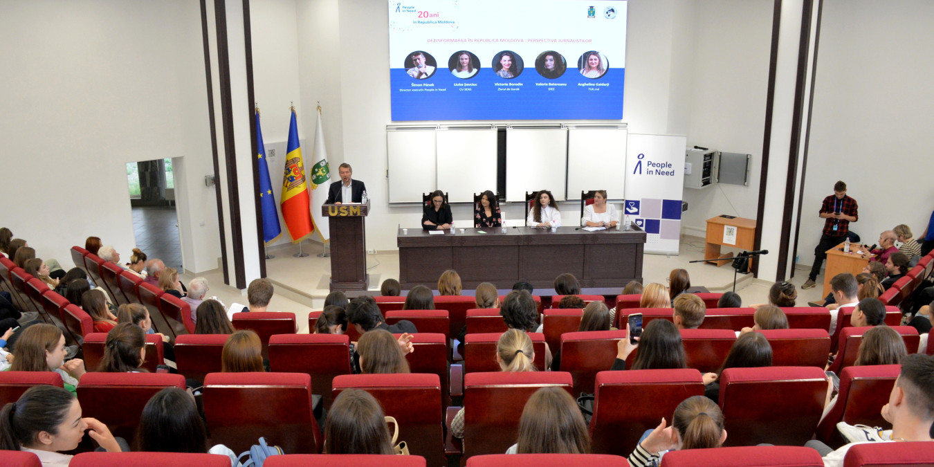 ”Dezinformarea în Republica Moldova – perspectiva jurnaliștilor”