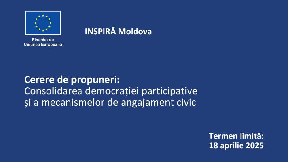 Call for proposals: INSPIRED Moldova