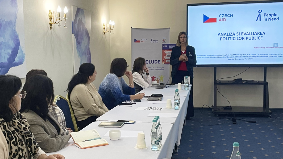 A New Step Toward Inclusion: People in Need and SOS Autism Launch the INCLUDE Project to Support People with Autism Spectrum Disorders in the Republic of Moldova