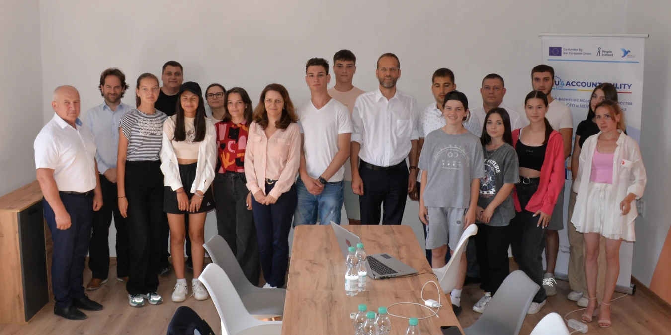 Young people from Gagauzia established a Youth Center in the village of Dezginja, with EU support