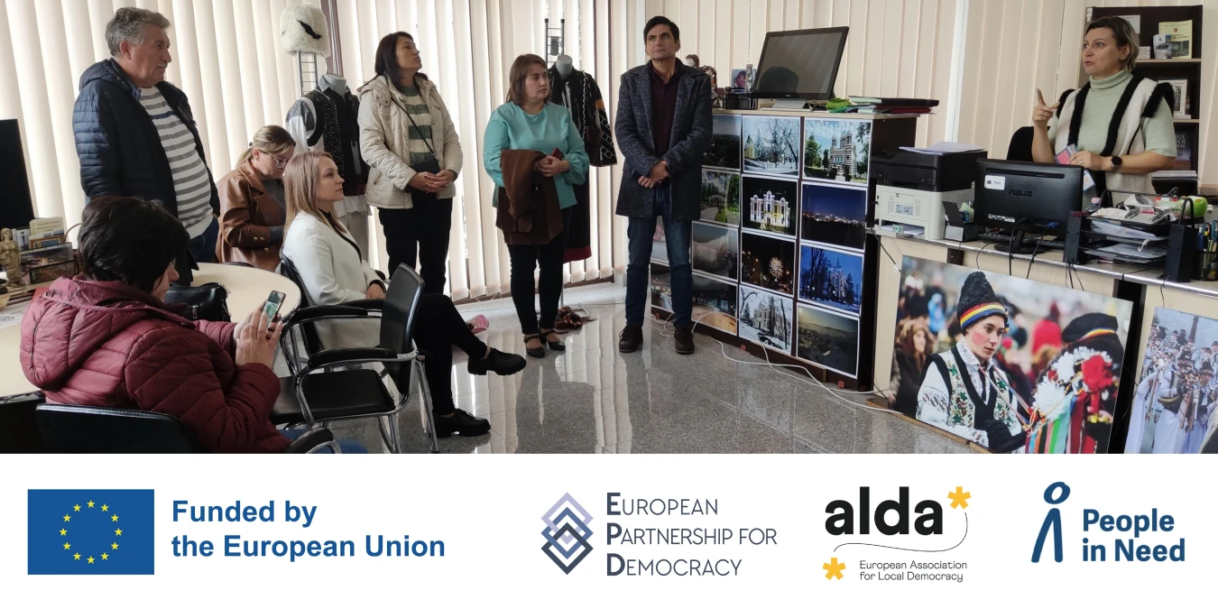EU4Accountability: civil society and local authorities exchange experiences with colleagues from across the Prut in Botoșani