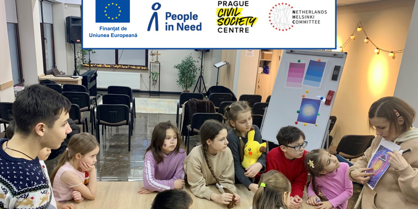 Refugiul copilăriei: Republica Moldova devine o a doua casă pentru copiii ucraineni. Datorită finanțării Uniunii Europene, People in Need Moldova a susținut programe și campanii de incluziune socială