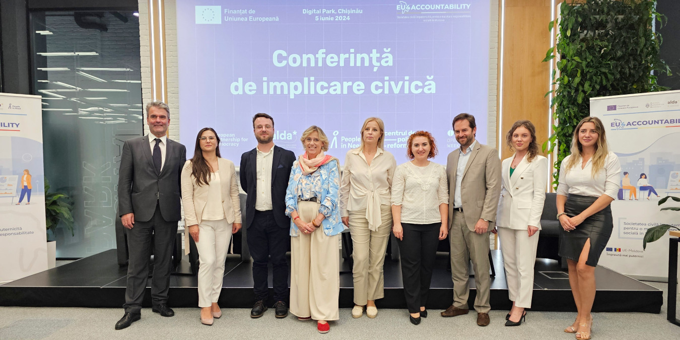 EU4Accountability: La Chișinău a avut loc prima ediție a Conferinței de Implicare Civică