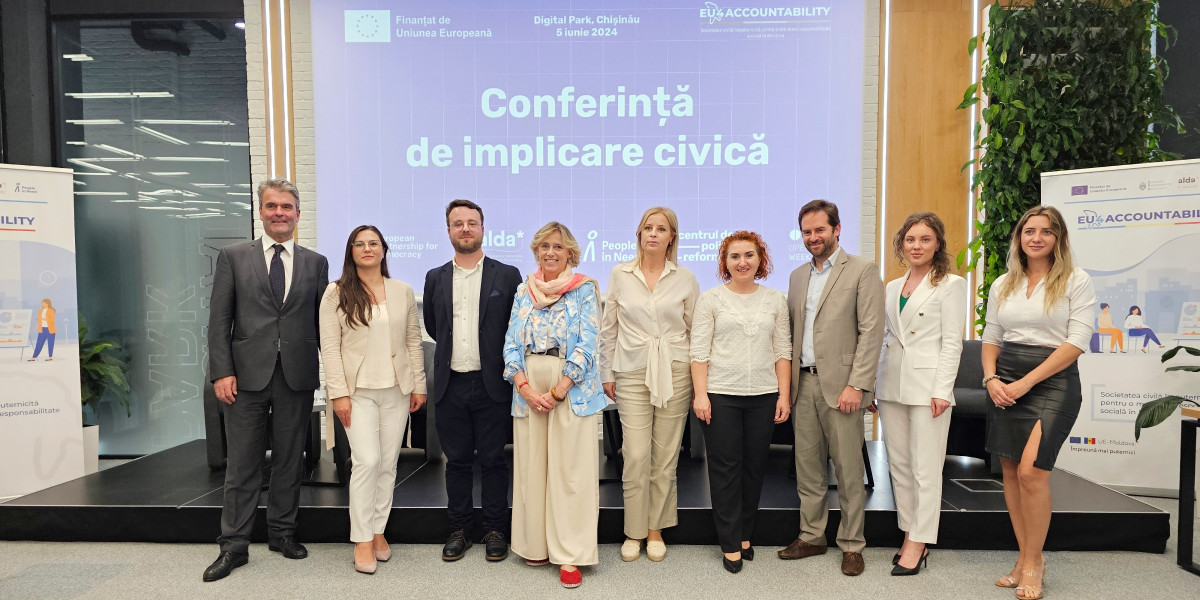 EU4Accountability: First edition of the Civic Engagement Conference organised in Chisinau