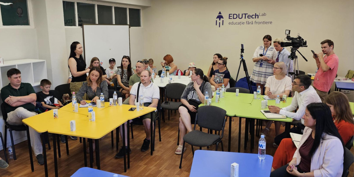 Centrele EDUTechLab: Oportunități moderne de învățare pentru copiii ucraineni din Moldova