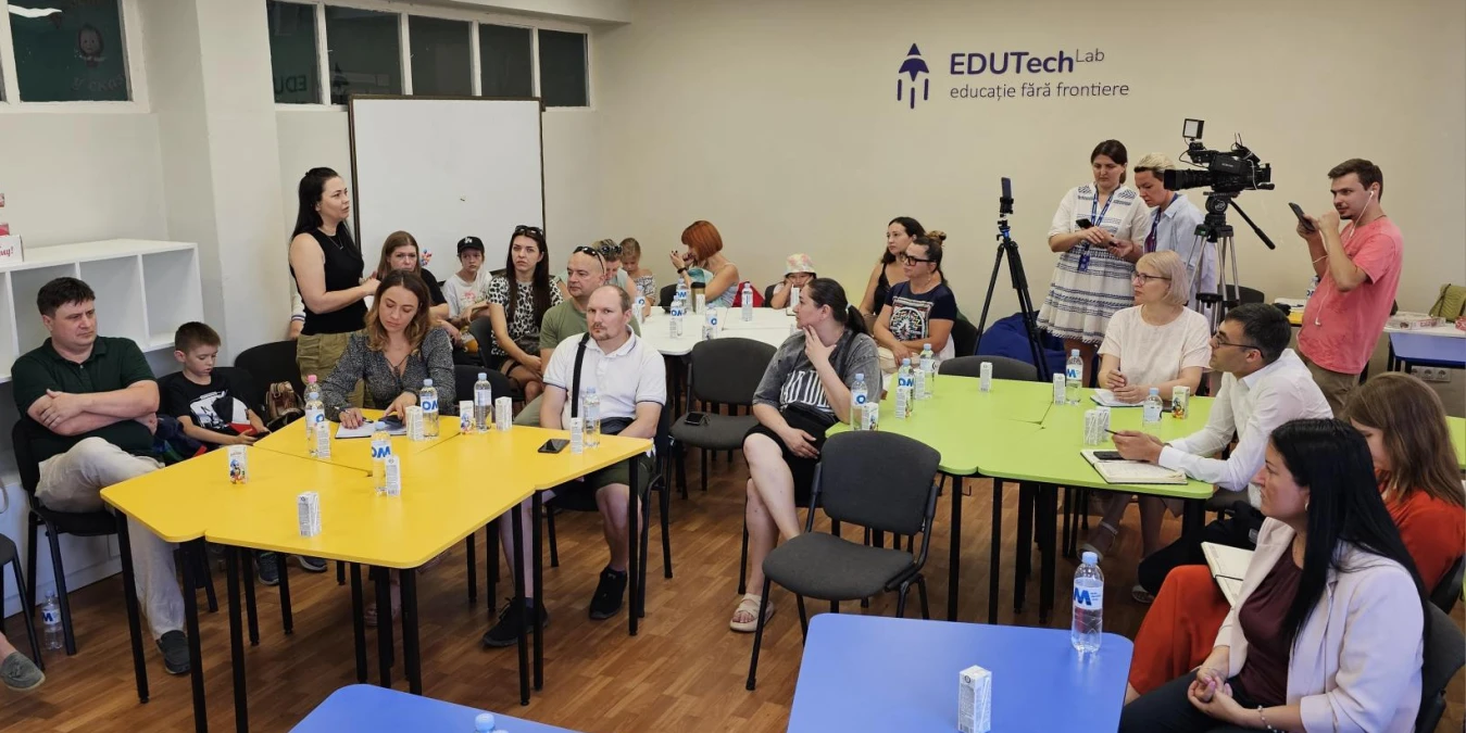 Центры EDUTechLab: Возможности современного обучения для украинских детей в Молдове