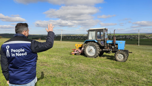 People in Need rehabilitates pastures and helps develop Moldova's dairy sector