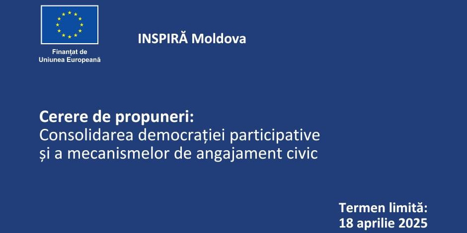 Call for proposals: INSPIRED Moldova