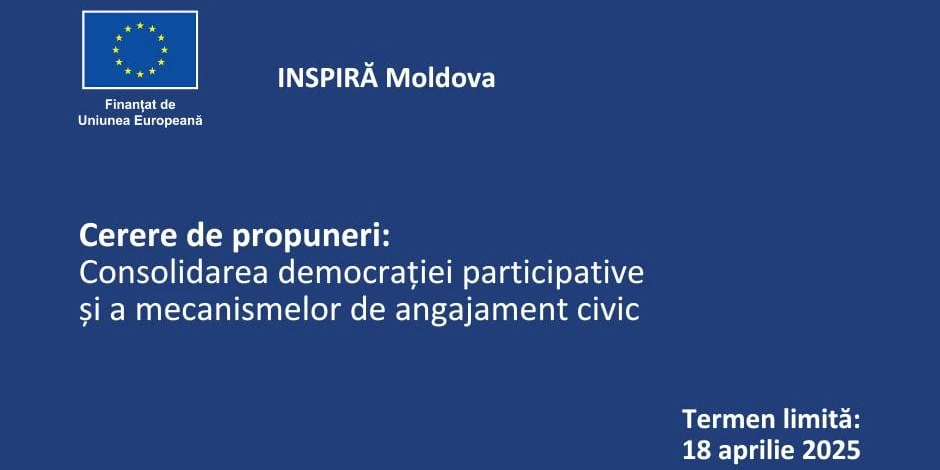 Call for proposals: INSPIRED Moldova