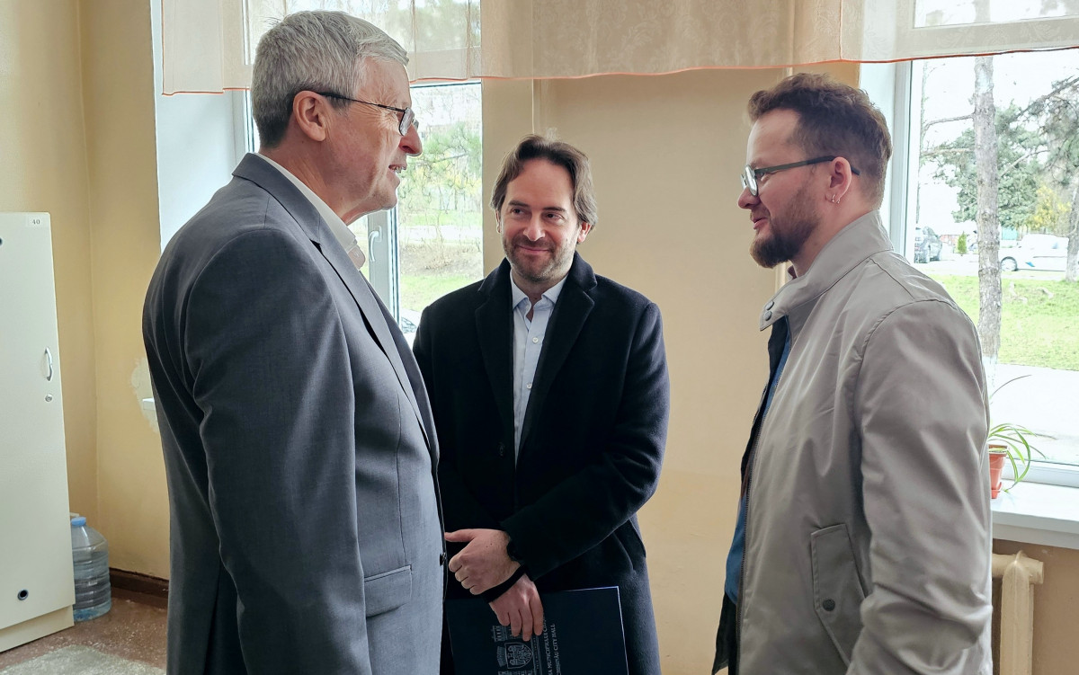 Ambasadorul Republicii Cehe la Chișinău, Jaromír Plíšek, Guillermo Llinás și Rafał Chibowski