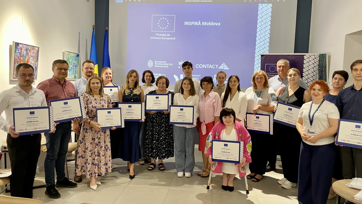 14 ONG-uri locale sprijinite de UE vor promova implicarea civică  și cooperarea cu autoritățile