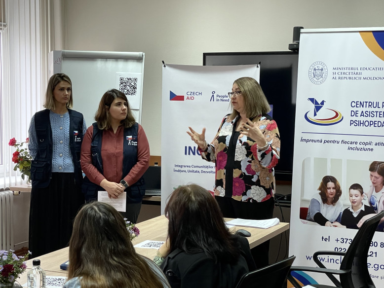 Un nou pas spre incluziune: People in Need și SOS Autism au lansat proiectul INCLUDE pentru sprijinul persoanelor cu tulburări din spectrul autist în Republica Moldova