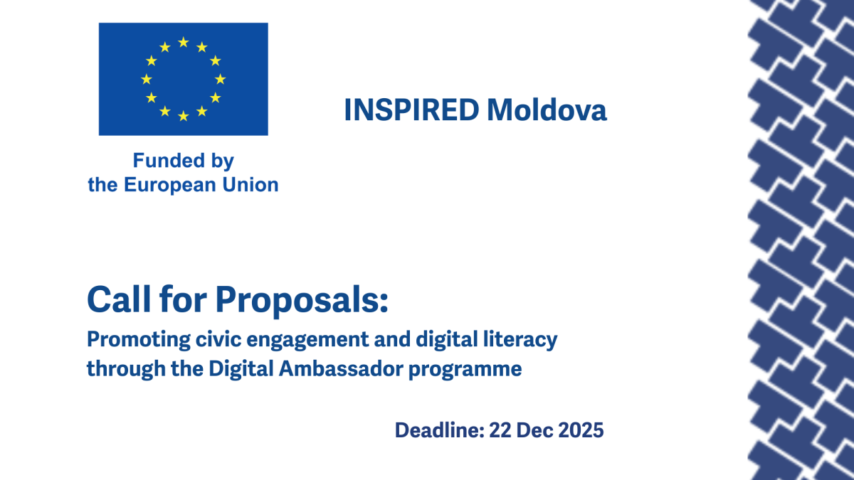 Call for Proposals: Promoting civic engagement and digital literacy through the Digital Ambassador programme