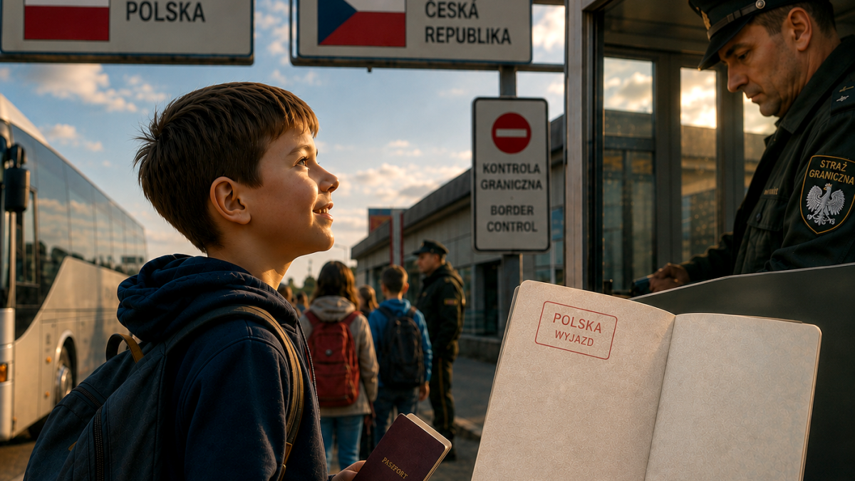 BĂIATUL CU O ȘTAMPILĂ ÎN PAȘAPORT