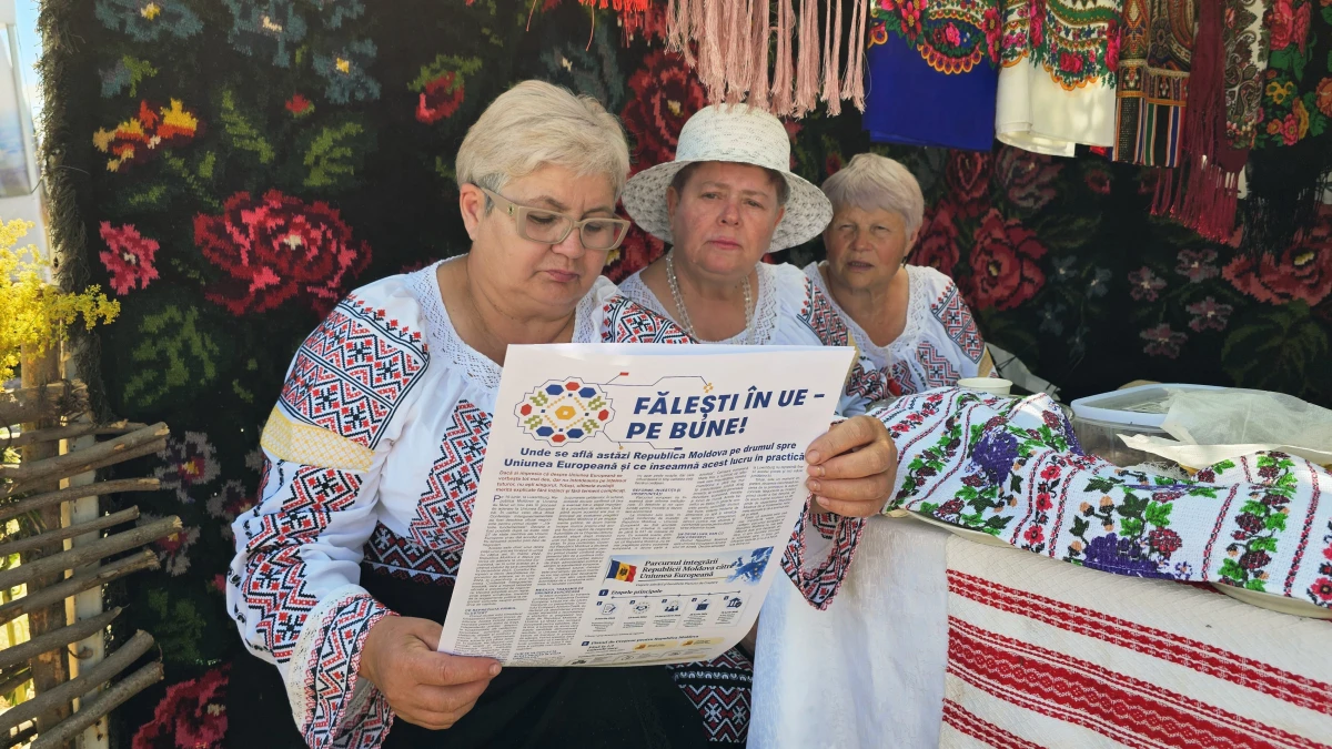 De la tradiții locale la discuții despre Europa: „Moldova în UE – pe bune!” în comunitățile din țară