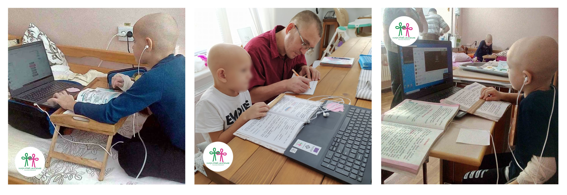 Educația online pentru copiii bolnavi de cancer, asigurată cu suportul Uniunii Europene