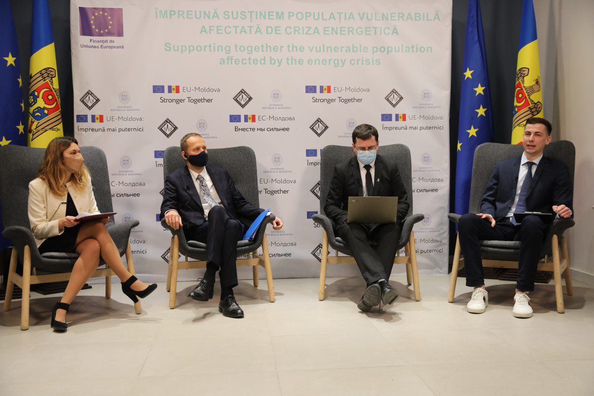 Uniunea Europeană oferă suport direct grupurilor vulnerabile din Republica Moldova, afectate de criza energetică