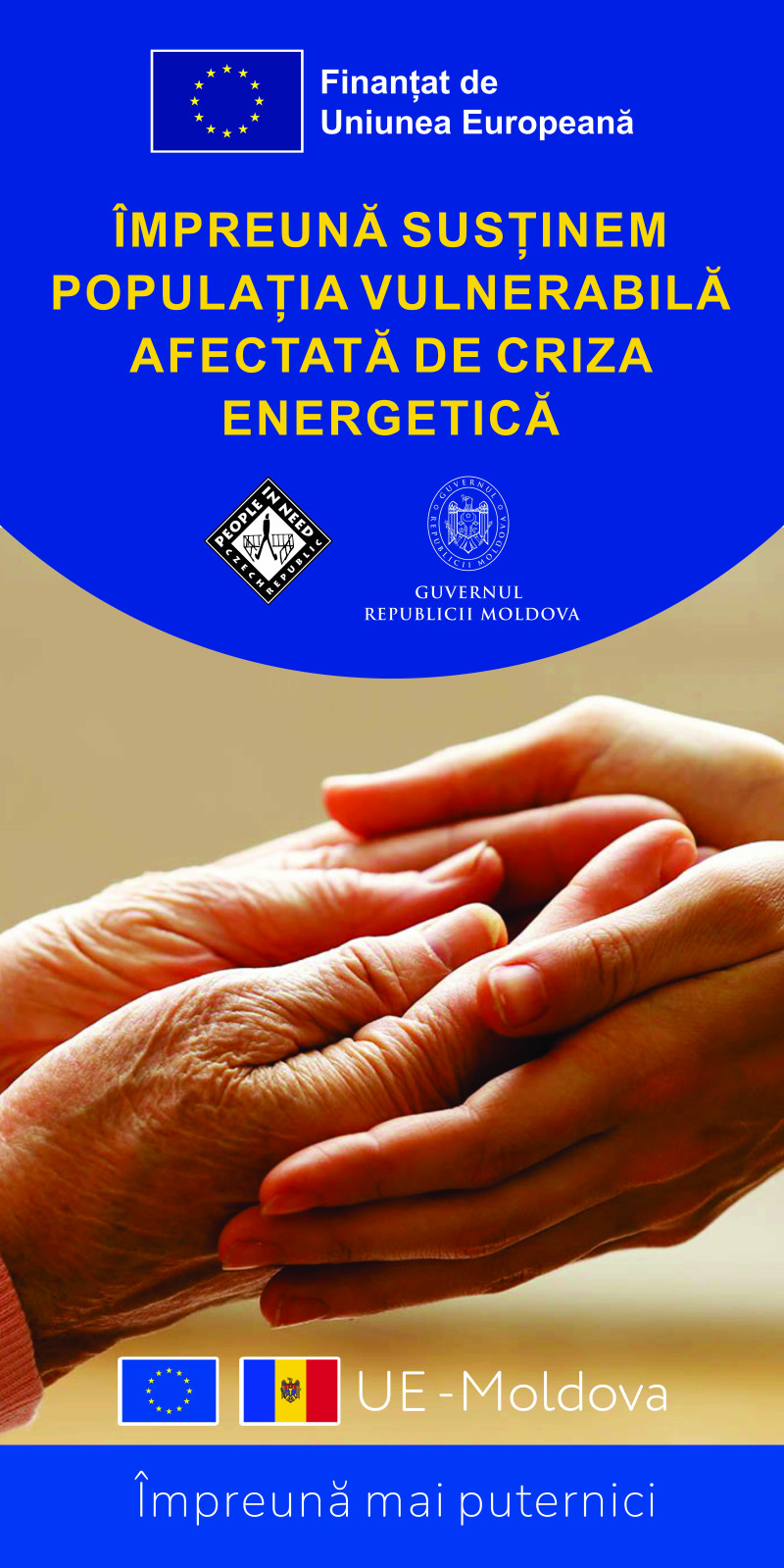 Împreună susținem populația vulnerabilă afectată de criza energetică