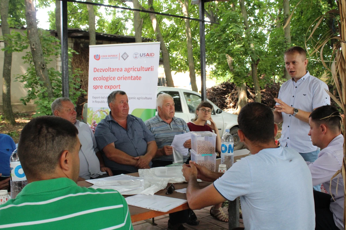 Dezvoltarea agriculturii organice orientate spre export