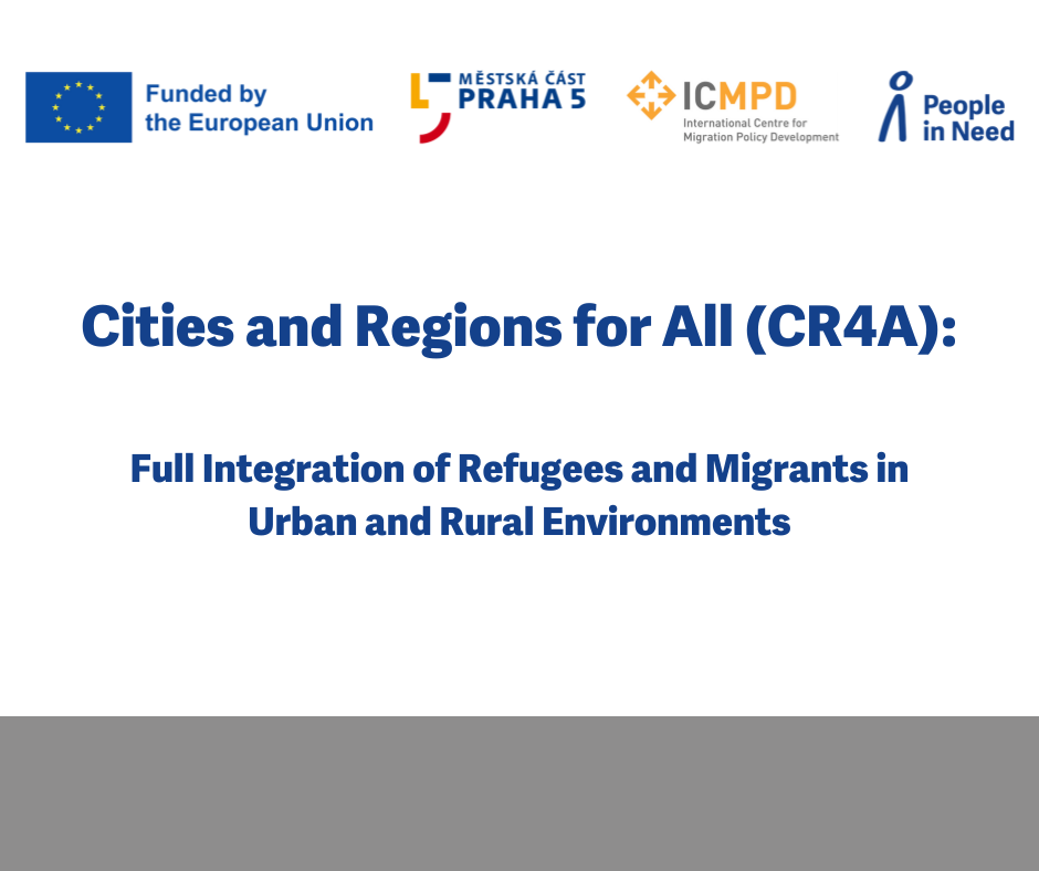 Cities and Regions for All (CR4A): Full Integration of Refugees and Migrants in Urban and Rural Environments