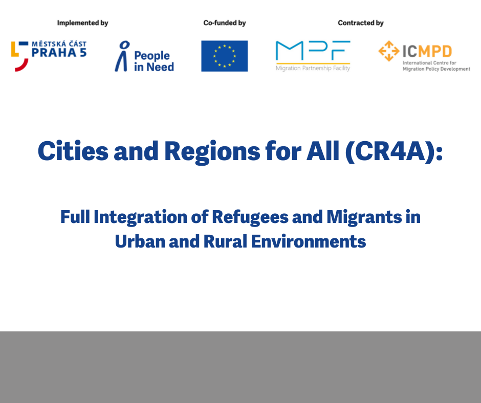 Cities and Regions for All (CR4A): Full Integration of Refugees and Migrants in Urban and Rural Environments