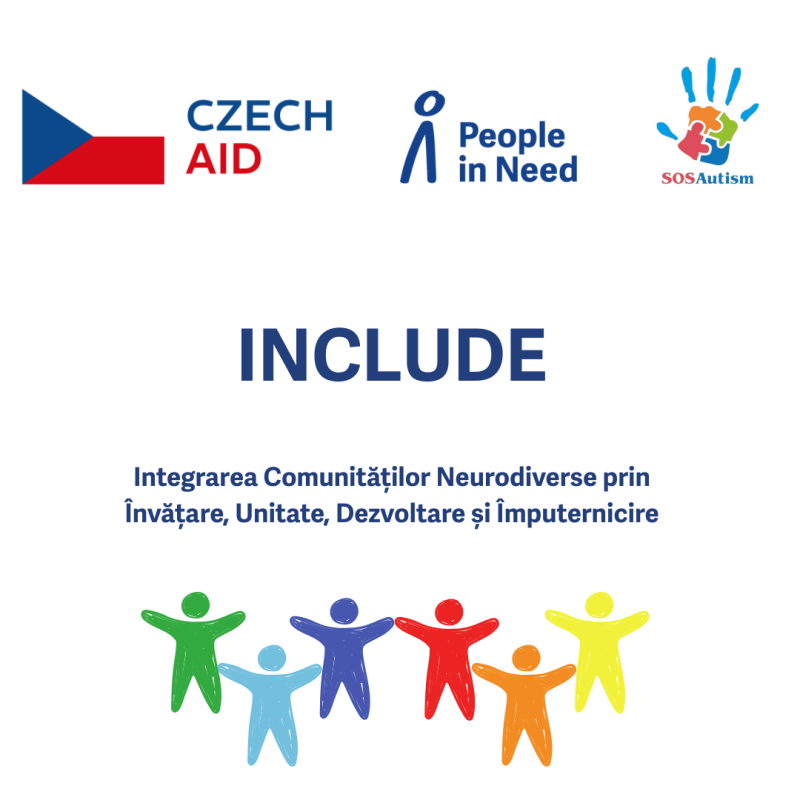 Integrarea comunităților neurodiverse prin învățare, unitate, dezvoltare și împuternicire